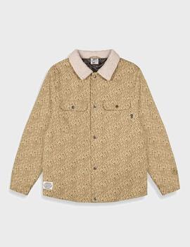 Cazadora Grimey x Sk8land Canvas Jacket Brown