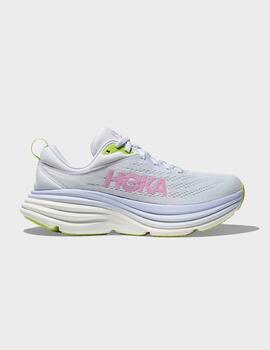 Zapatilla Hoka W Bondi 8 Seaice/ Pinktwilight