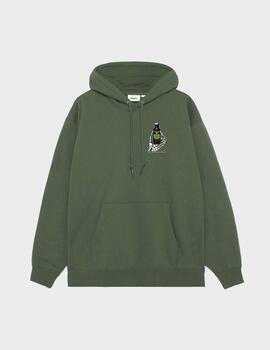 Sudadera Obey Mind Control Moss Green