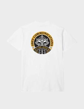 Camiseta Obey Say It Loud Lotus White