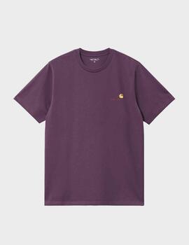 Camiseta Carhartt WIP S/S American Script Hucklebe