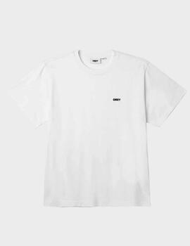 Camiseta Obey Established Works Bold Tee SS White