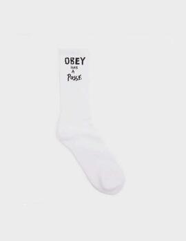 Calcetines Obey Has A Posse White