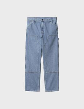 Pantalón Carhartt WIP Double Knee Blue Stone