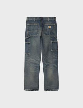 Pantalon Carhartt WIP Double Knee Pant Blue worn u