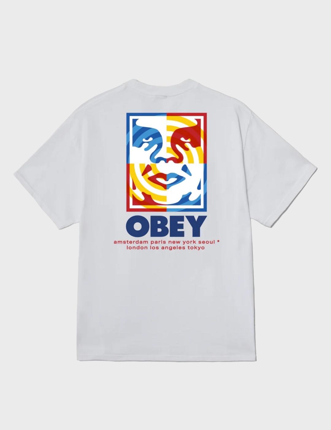 Camiseta Obey Target icon White