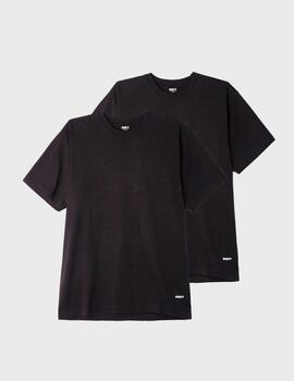 Pack 2 camisetas Obey Standard Organic Black