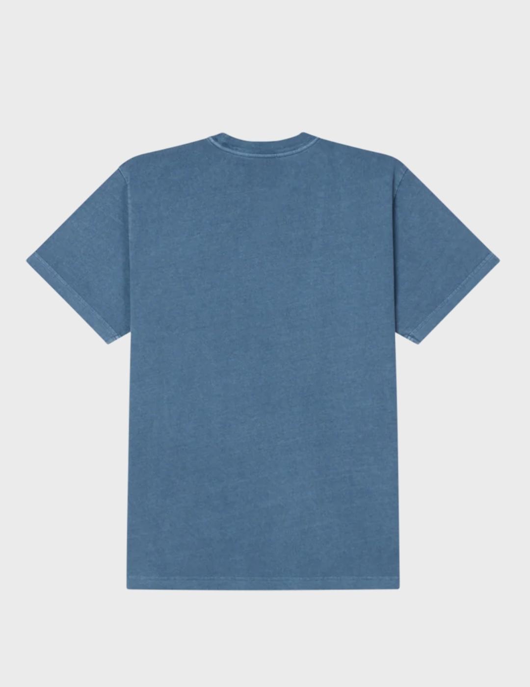 Camiseta Obey Lowercase Pigment PgmntCrnetBlue