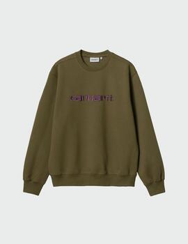 Sudadera Carhartt WIP Sweat Highland/Cassis