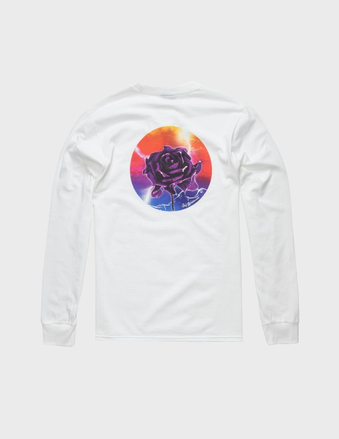Camiseta HUF Lightning Rose L/S