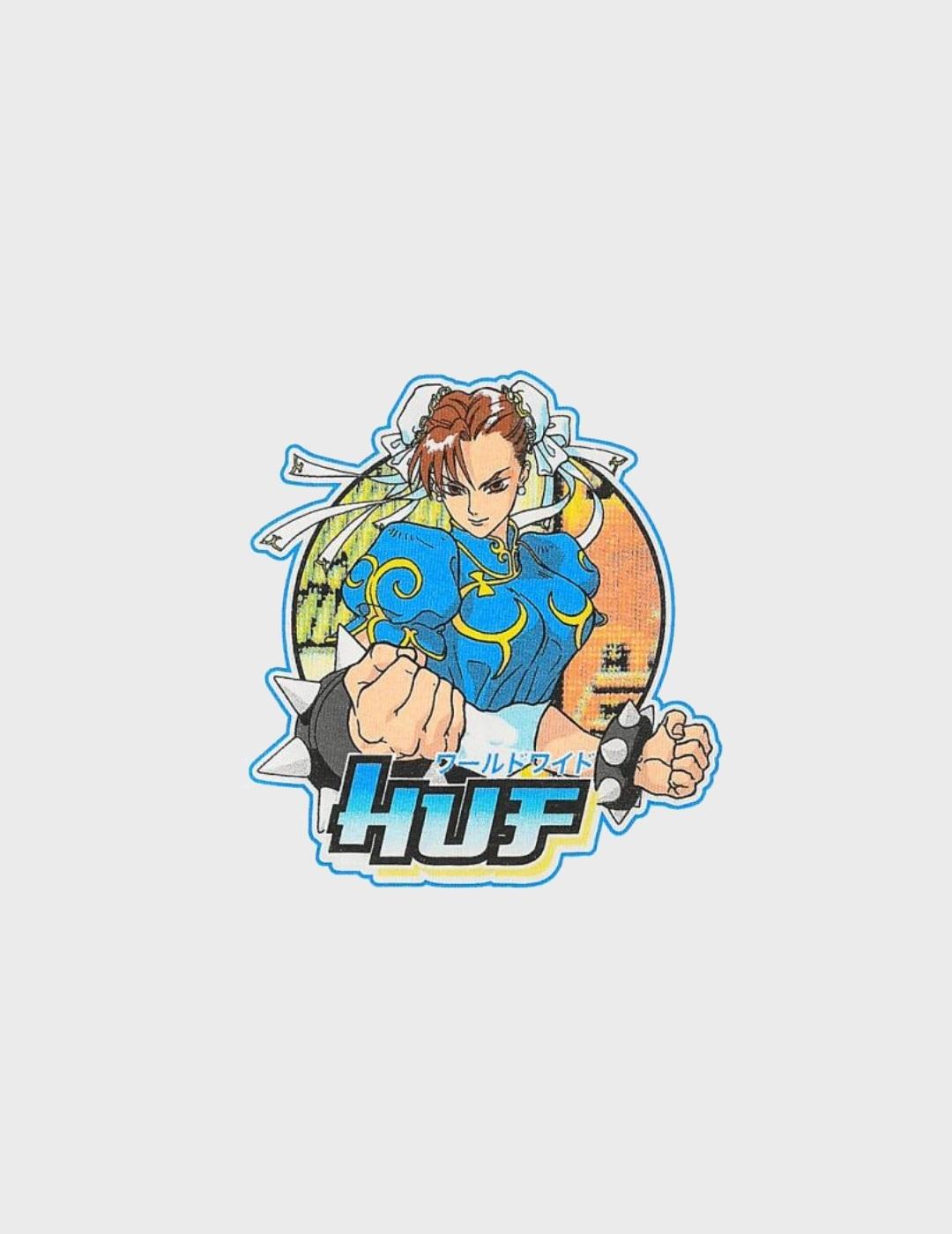 Camiseta HUF Chun Li Street Fighter L/S