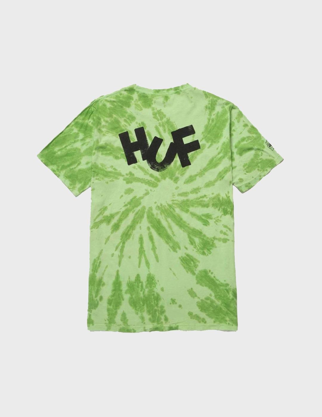 Camiseta HUF Haze Brush Tie Dye S/S