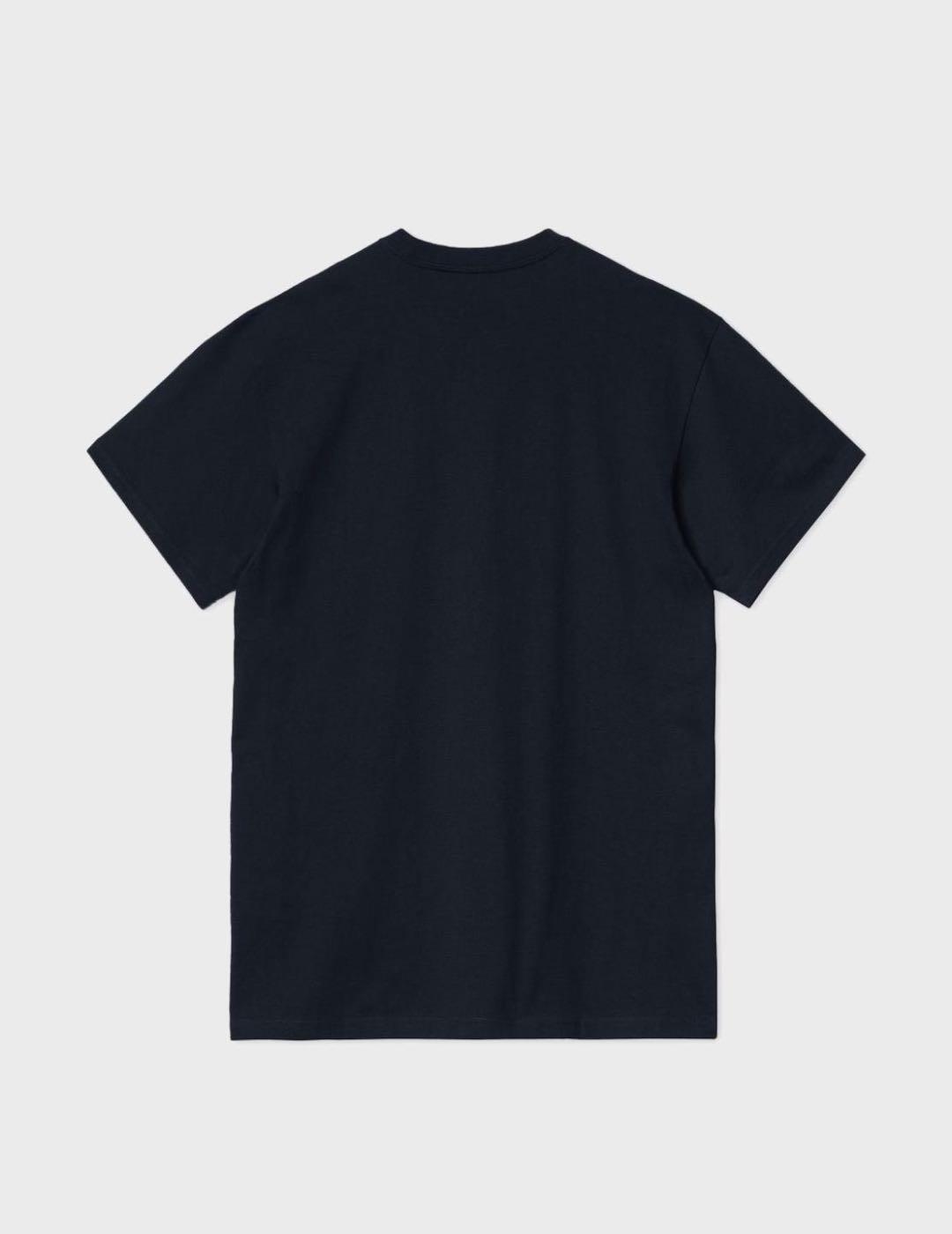 Camiseta Carhartt WIP S/S Chase Dark Navy