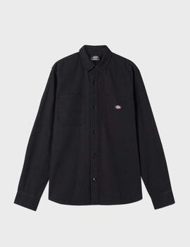 Camisa Dickies Duck Canvas L/S Black