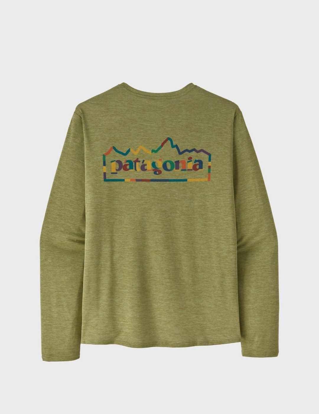 Camiseta Patagonia M'S L/S CapCool Daily Graphic U