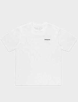 Camiseta Patagonia Ms Mission Organic White