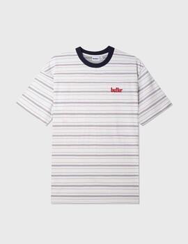 Camiseta Butter Park Stripe WhiteSlateSand