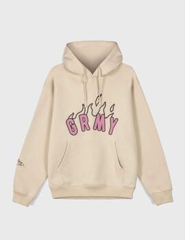 Sudadera Grimey Melted Stone Vintage Cream