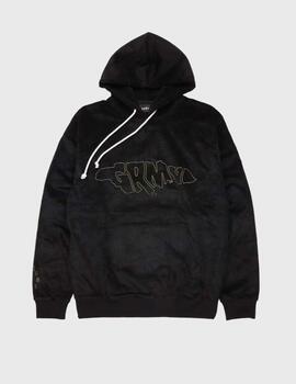 Sudadera Grimey Aged Rum Corduroy Blk