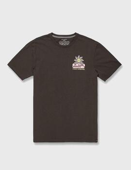 Camiseta Volcom Fty Gardener RinsedBlack