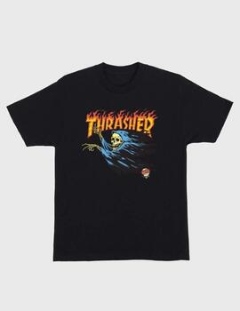 Camiseta SantaCruzXThrasher O´Brien Reaper Black