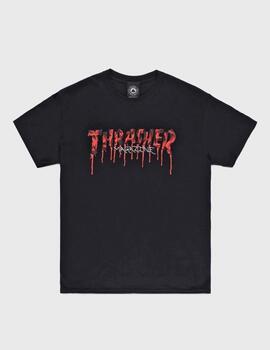 Camiseta Thrasher Blood Drip Black