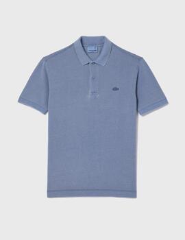 Polo Lacoste Piqué de algodón Classic Fit BleuIVW