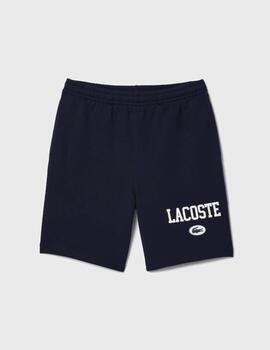 Pantalón Lacoste Short Jogger Regular Fit con estampado HDE