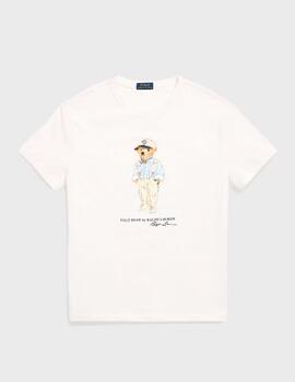 Camiseta Polo Bear Ralph Lauren Classic Fit DeckwshWhite