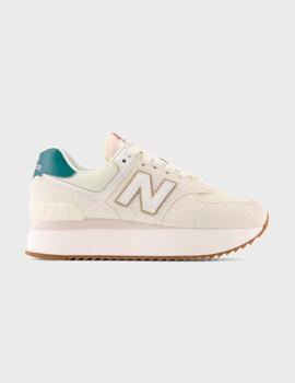 Zapatillas New Balance WL574ZKB Beige