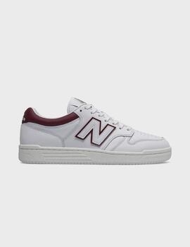 Zapatillas New Balance BB480LDB WhiteBurgundy