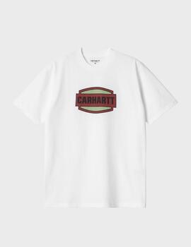 Camiseta Carhartt WIP S/S Press Script White