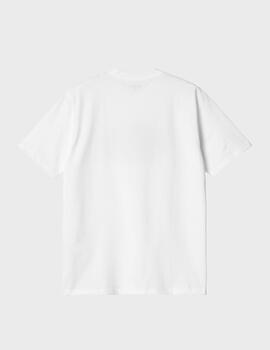 Camiseta Carhartt WIP S/S Press Script White