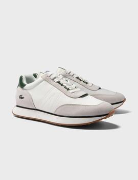 Zapatillas Lacoste L-Spin WhiteDarkGreen1R5