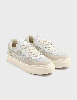 Zapatillas S.W.C.  Pearl S-Strike Suede Mix EcruPutty