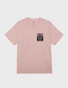 Camiseta Obey Weapon Of Peace PigmentPeachParfait