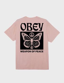 Camiseta Obey Weapon Of Peace PigmentPeachParfait