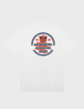 Camiseta Obey Peace Initiative White