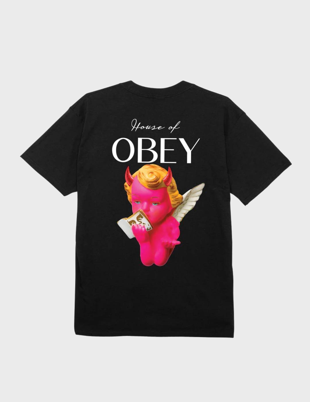 Camiseta Obey House Of Obey Black