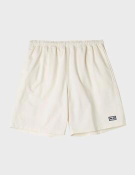 Pantalón Obey Easy Relaxed Twill Short Unbleached