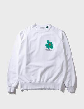 Sudadera Edmmond Studios Botanic Society PlainWhite