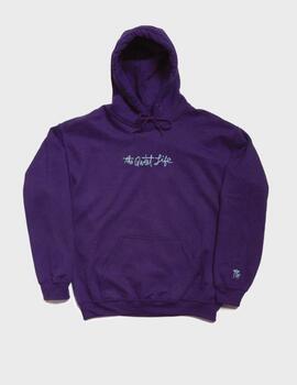 Sudadera The Quiet Life Horizon Script Morado